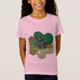 Meisjes geraveld T-shirt
