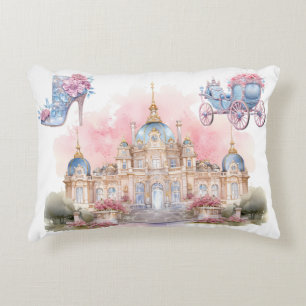 Meisjes glamour kasteel kussen