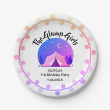 Meisjes Glamping Camping Verjaardagsfeestje
