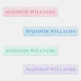 Meisjes Glitter Chic Modern Persoonlijke kleding Labels