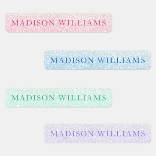 Meisjes Glitter Chic Modern Persoonlijke kleding Labels