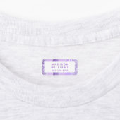 Meisjes Glitter Chic Modern Persoonlijke kleding Labels (Aangebracht)