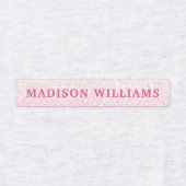 Meisjes Glitter Chic Modern Persoonlijke kleding Labels (Design 1)