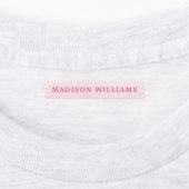 Meisjes Glitter Chic Modern Persoonlijke kleding Labels (Aangebracht)