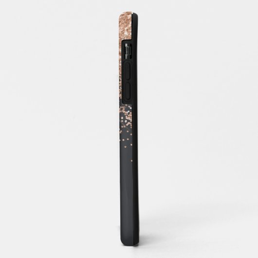 Meisjes glitter sparkle modern verjaardagscadeautj Case-Mate iPhone case (Achterkant/links)