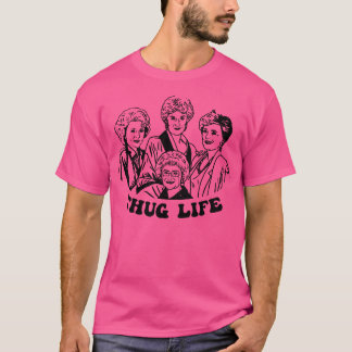 Meisjes Golden Thug Life 80s Retro T-shirt