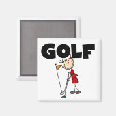 Meisjes GOLF Magneet (Voorkant / Achterkant)