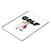 Meisjes GOLF Notitieboek (Linkerzijde)