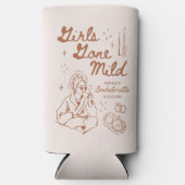 Meisjes Gone Mild Bachelorette Slim Koelboxxen Seltzer Blikjeskoeler (Voorkant)