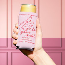 Meisjes Gone Mild Hand Getrokken Low-Key Bachelore