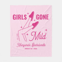 Meisjes Gone Mild Roze Slaapfeest Afscheidsceremon