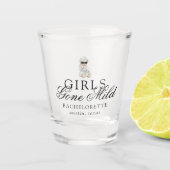 Meisjes Gone Mild Spa Beer Bachelorette Shot Glas (Voorkant)