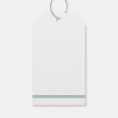 Meisjes Gone Mild Spa Beer Bruidsmeisje Cadeaulabel (Achterkant)