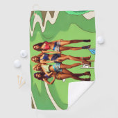 Meisjes Gone Wild Golfhanddoek (Insitu)