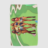 Meisjes Gone Wild Golfhanddoek (Voorkant)