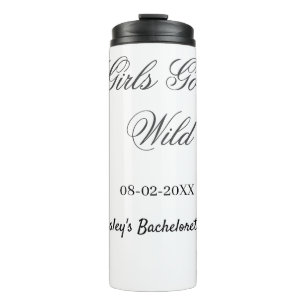 Meisjes Gone wild Meisjesuitje feest naam bruid da Thermosbeker