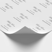 Meisjes Gone wild vrijgezellenfeest naam bruid dat Cadeaupapier (Hoek)