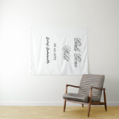 Meisjes Gone wild vrijgezellenfeest naam bruid dat Wandkleed (In Situ (horizontaal))