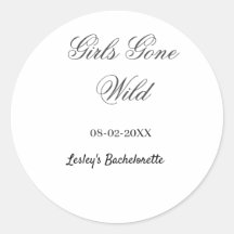 Meisjes Gone wild vrijgezellenfeest naam datum bru