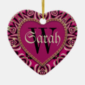 Meisjes gothic Roze Ornament voor aangepaste deuro (Voorkant)