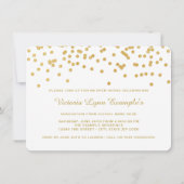 Meisjes Gouden Klasse van 2015 Afstuderen Kaart (Achterkant)