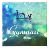 Meisjes Groene Gymnastiek Kubus  Decor (Rechts)