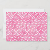 Meisjes groot aantal in een meloen foto 1e verjaar kaart (Achterkant)