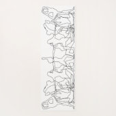 Meisjes Gym Yogamat (Achterkant)