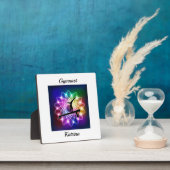 Meisjes Gymnast Balance Beam Personaliseerd Fotoplaat (Insitu)