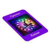 Meisjes Gymnast Balance Beam Personaliseerd Magneet (Rechterzijde)