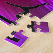 Meisjes Gymnastics Events Abstract Legpuzzel (Zijkant)