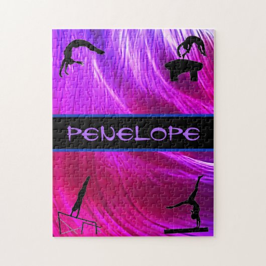 Meisjes Gymnastics Events Abstract Legpuzzel (Verticaal)