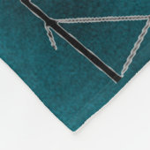 Meisjes Gymnastics Events Emerald Personalized Fleece Deken (Hoek)