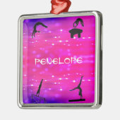 Meisjes Gymnastics Events Metalen Ornament (Links)