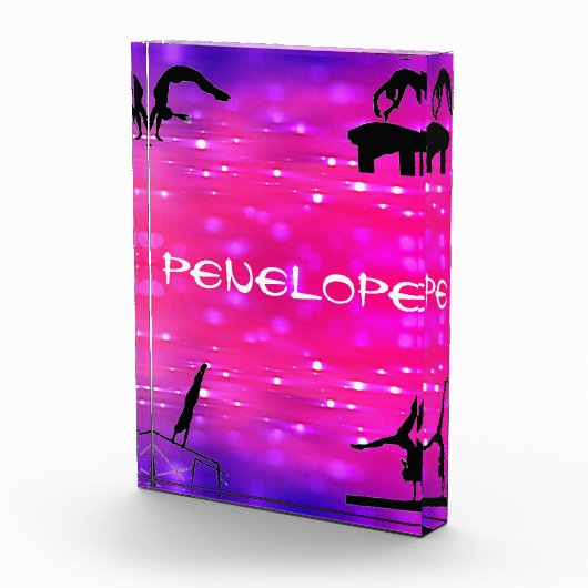 Meisjes Gymnastics Events Pink / Paars Fotoblokken (Rechts)