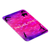 Meisjes Gymnastics Events Pink / Paars Magneet (Rechterzijde)