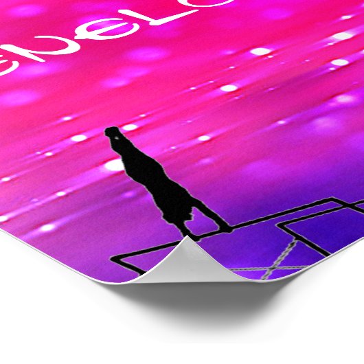 Meisjes Gymnastics Events Poster (Hoek)