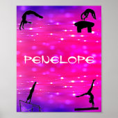 Meisjes Gymnastics Events Poster (Voorkant)