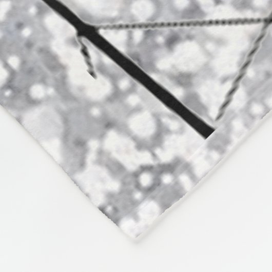 Meisjes Gymnastics Events Sparkly Blanket Fleece Deken (Hoek)