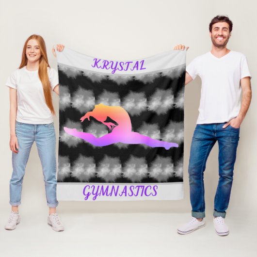Meisjes Gymnastics Fleece Blanket Deken (In situ)