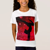 Meisjes Gymnastics Gymnast T-Shirt (Voorkant)
