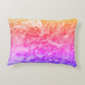 Meisjes Gymnastics Rainbow Swirls Accent Kussen (Achterkant)