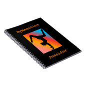 Meisjes Gymnastiek Aangepast Notitieboek (Rechterzijde)