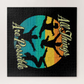 Meisjes Gymnastiek - Alle dingen zijn mogelijk Legpuzzel (Horizontaal)