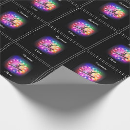 Meisjes gymnastiek balanceren Beam gepersonaliseer Cadeaupapier