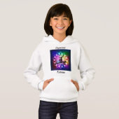 Meisjes Gymnastiek Baldaam Gymnast Hoodie (Voorkant volledig)