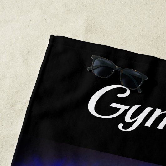 Meisjes Gymnastiek Balken Beam Beach Towel Strandlaken (In situ)