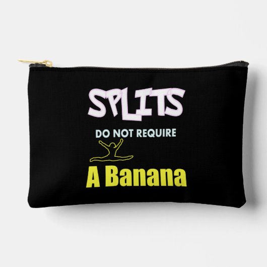 Meisjes Gymnastiek Banaan Splits Quote Etui (Voorkant)