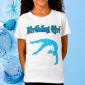 Meisjes Gymnastiek "Birthday Girl" T-Shirt