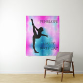 Meisjes, gymnastiek, Dans, Ker Wandkleed (In situ)